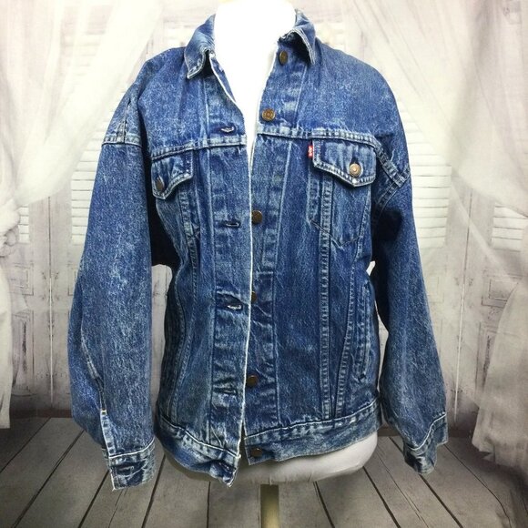 Vintage 80’s Levi’s Trucker Jean Jacket M - Picture 1 of 14